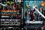 carátula dvd de Los Vengadores - 2012 - Custom - V04