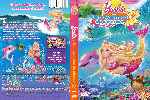 carátula dvd de Barbie En Una Aventura De Sirenas 2 - Custom