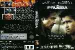 carátula dvd de La Prueba - 2003