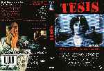 cartula dvd de Tesis