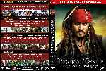 carátula dvd de Piratas Del Caribe - 01-04 - Custom - V3