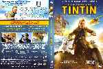 cartula dvd de Las Aventuras De Tintin - El Secreto Del Unicornio - 2011