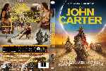 carátula dvd de John Carter - Custom - V4
