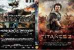 carátula dvd de Furia De Titanes 2 - Custom - V2