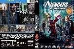 carátula dvd de Los Vengadores - 2012 - Custom - V07