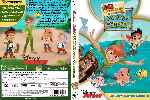 carátula dvd de Jake Y Los Piratas Del Pais De Nunca Jamas - Peter Pan Regresa - Custom