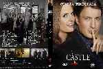 cartula dvd de Castle - Temporada 04 - Custom - V2