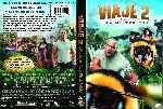 cartula dvd de Viaje 2 - La Isla Misteriosa - Custom - V3