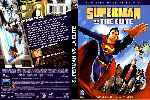 carátula dvd de Superman Vs The Elite - Custom