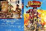 carátula dvd de Piratas - 2012 - Custom - V3