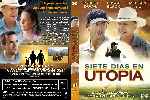 carátula dvd de Siete Dias En Utopia - Custom
