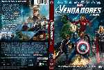 carátula dvd de Los Vengadores - 2012 - Custom - V10