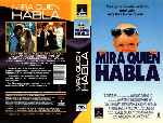 carátula vhs de Mira Quien Habla