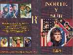 carátula vhs de Norte Y Sur - 1985 - Capitulos 07-09 - Custom