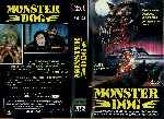 carátula vhs de Monster Dog