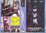 carátula vhs de Batman Vuelve - V2