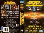 carátula vhs de Star Trek Vi - Aquel Pais Desconocido