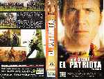 carátula vhs de El Patriota - 2000