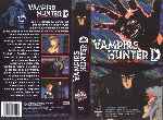 carátula vhs de Vampire Hunter D - El Cazador De Vampiros