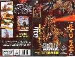 carátula vhs de Godzilla Contra Los Monstruos - 1992