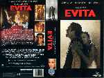 carátula vhs de Evita