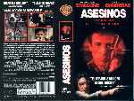 carátula vhs de Asesinos - 1995