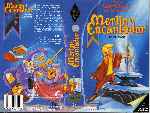 cartula vhs de Merlin El Encantador