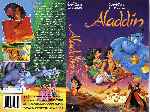 carátula vhs de Aladdin - Clasicos Disney