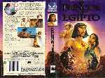 cartula vhs de El Principe De Egipto