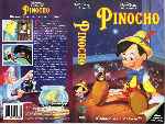 cartula vhs de Clasicos Disney - Pinocho