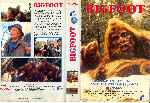 carátula vhs de Bigfoot - 1987