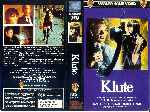 carátula vhs de Klute