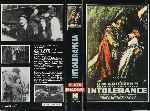 carátula vhs de Intolerancia