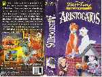 carátula vhs de Los Aristogatos - Clasicos Disney