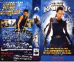 carátula vhs de Lara Croft - Tomb Raider