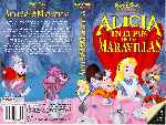 carátula vhs de Clasicos Disney - Alicia En El Pais De Las Maravillas - V2