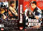 carátula vhs de Mision De Justicia
