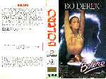 carátula vhs de Bolero - 1984
