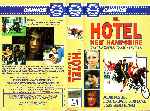 carátula vhs de El Hotel New Hampshire