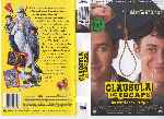 carátula vhs de Clausula De Escape