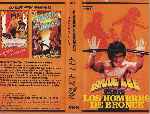 carátula vhs de Bruce Lee Contra Los Hombres De Bronce