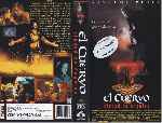 carátula vhs de El Cuervo - Ciudad De Angeles