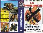 carátula vhs de Los Profesionales - 1966