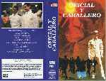 carátula vhs de Oficial Y Caballero