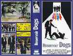 carátula vhs de Reservoir Dogs