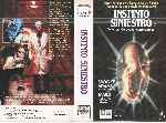 carátula vhs de Instinto Siniestro - 1991