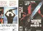 carátula vhs de Masacre En El Infierno 2