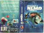 cartula vhs de Buscando A Nemo - V2