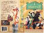 carátula vhs de Mulan 2 - Clasicos Disney - Region 4