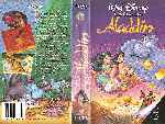 carátula vhs de Aladdin - Clasicos Disney - Region 4